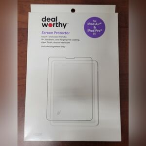 Deal Worthy Screen Protector for iPad Air & iPad Pro - Clear NIB